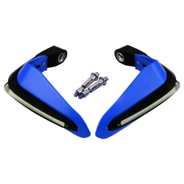 jinwen 1 Pair Motorcycles LED Windproof Impact Absorption Blue