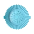 thumbnail image 2 of Revestimiento De Freidora De Aire Revestimiento de silicona para freidora de aire, almohadillas para vaporizadores de pergamino para hornear en la cocina (azul) Likrtyny Libre de BPA, 2 of 4