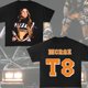 thumbnail image 4 of Camiseta Tate McRae 2025 nueva ropa deportiva de primavera y verano para hombres y mujeres camiseta de fútbol T8 McRae camiseta con cuello en V ropa Y2k, 4 of 5