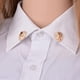 thumbnail image 2 of Set de 2 Piezas Delicado 3D León Head Broche Pin Collar Lapel Pins Tips de Regalo Joyas Sunnimix Collar Pins, 2 of 8