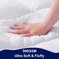 thumbnail image 3 of Subrtex Overfilled Cooling Mattress Pad with 16" Deep Pocket, King, 3 of 9