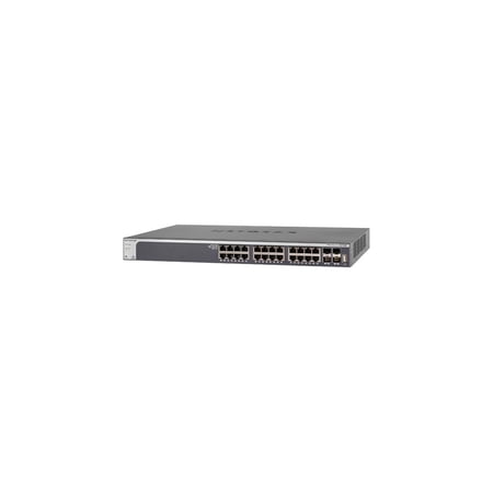 UPC: 0606449107241 | NETGEAR 28-Port 10Gig Gigabit Ethernet Smart Managed Pro Switch  L2+/Layer 3 Lite  ProSAFE Lifetime Protection (XS728T)