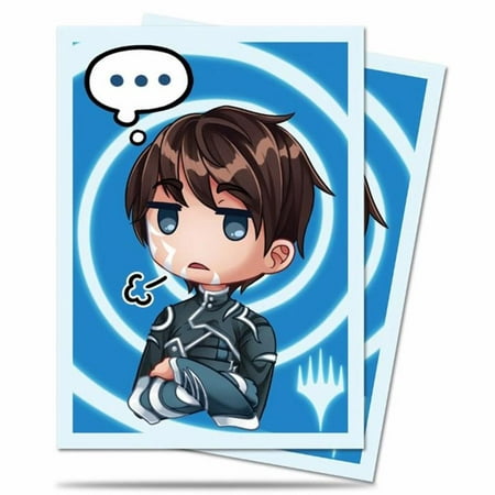 DP: MtG: Chibi: Jace - Sigh (100) Chibi Collection Sigh. Standard Deck Protector Card Sleeves (100 ct.) Ultra Pro
