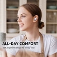 thumbnail image 4 of TOZO A1 Mini Bluetooth Earbuds Wireless Headphones, 32H, AI Noise Cancelling Mic, Stereo Bass, Clear Calls, Lightweight IPX5 Waterproof, App 32EQ, Purple, 4 of 9