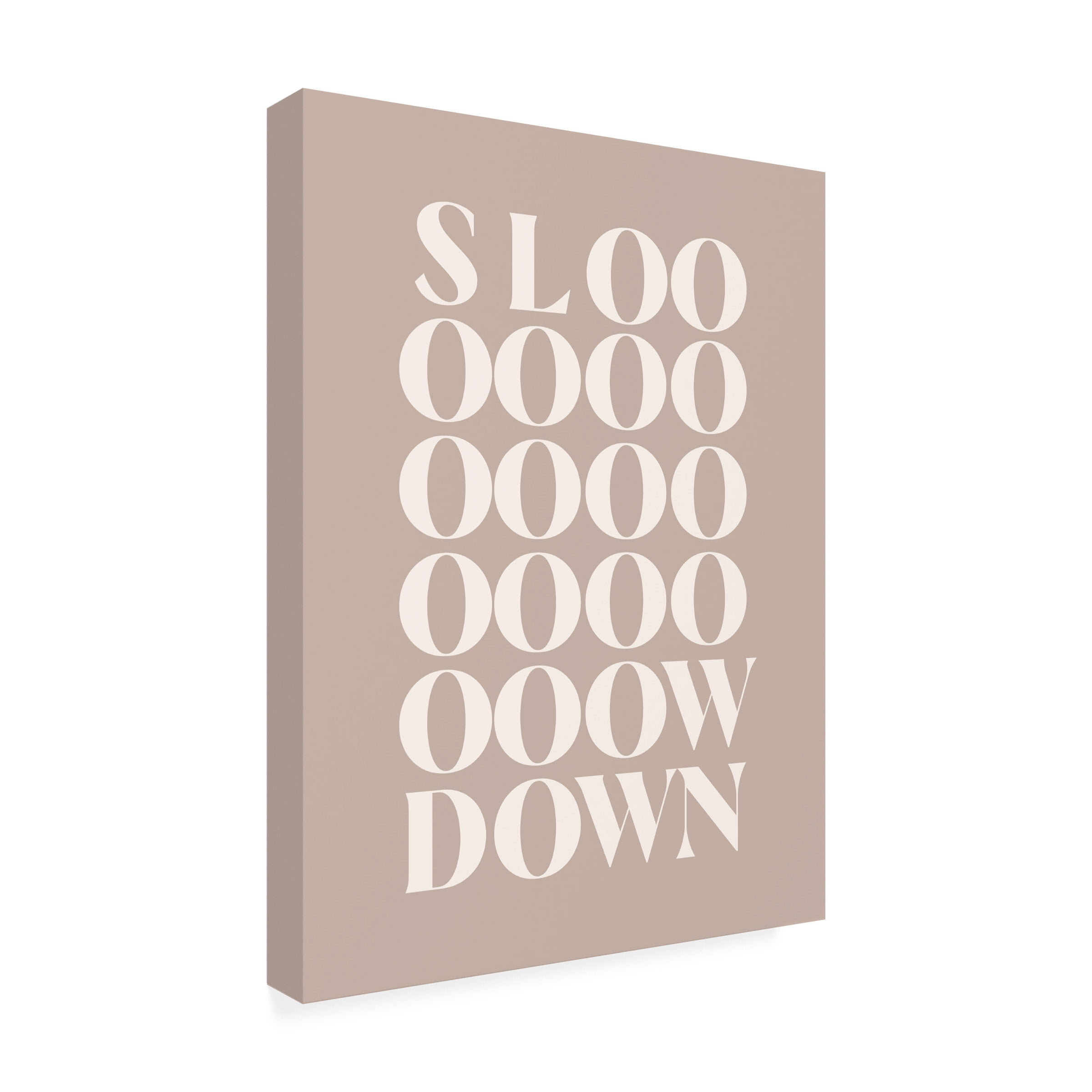 Beth Cai 'Slow Down 4' Canvas Art