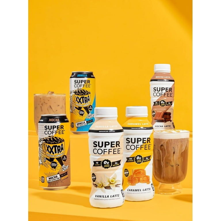 Super Coffee XXTRA Mocha Iced Coffee Bottle, 15 fl oz