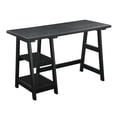 thumbnail image 1 of Scranton & Co Trestle Desk in Black, 1 of 5