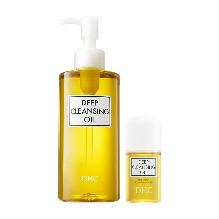 DHC Deep Cleansing Oil 6.7 fl oz, Makeup Remover, Hydrates