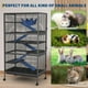 thumbnail image 3 of Jaula para Animales Pequeños de 59" H, Critter Nation de 6 Niveles con Rampas, Plataformas y Bandeja, Ruedas, Para Hurones, Chinchillas, Cobayas, 3 of 7