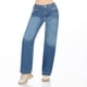 thumbnail image 1 of Pantalón Dama Pierna Ancha mezclilla Jeans Mujer azul acero 7, 1 of 6