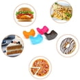 thumbnail image 4 of 4 piezas de hamburguesas de silicona para hamburguesas, revestimiento antiadherente fijo, forma de hamburguesa para barbacoa, hamburguesa sanitaria, soporte para hamburguesas de silicona, caja para s TUNC Sencillez, 4 of 5