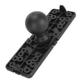 thumbnail image 1 of GPS Chartplotter Holder Base, Rust Resistant Fish Finder Mount 1.5 Inch Ball Easy Installation  for Boat, 1 of 7