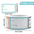 thumbnail image 3 of Blank Date Labels, Adhesive Stickers, Stationery & Planner Organizer Labels Colorful Bordered Write On Labels, A, 3 of 5