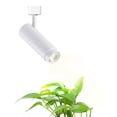 thumbnail image 1 of FSLiving J-Type Track Lighting Heads Full Spectrum for Indoor Plants Linear Look White Rotation Design Lights with Gimbaled Spot Adjustable Zoom Kitchen 1 Light Idea for Large Plant Light, 1 of 7