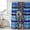 Blue, variant on Vintage Anchor Nautical Shower Curtain, Waterproof Shower Curtains for Bathroom, Coastal Compass Brown Washable Fabric Bathtub Curtain Set Bath Decor with 12 Hooks 48"x72"