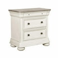 thumbnail image 2 of Lafayette Nightstand in White with Wood Top, 2 of 8