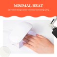 thumbnail image 5 of Heyhae Glazed Top Gel para tiras de uñas de gel semicuradas | Capa superior de gel de alto brillo que no se limpia (0.23 fl.oz), 5 of 5