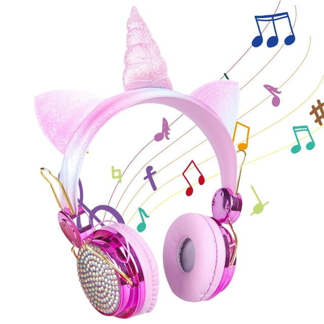 Auriculares Para Niños Auriculares Con Cable Montados En La Cabeza Cómodos Ajustables Con Micrófono Auriculares De Dibujos Animados Scienceny EL016407-02