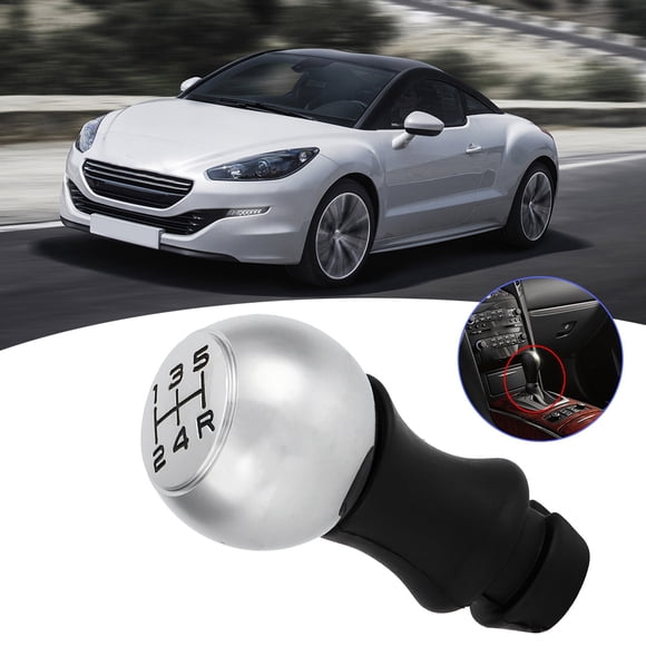 Pomo de cambio de marchas BuyWeek para coche rojo/negro