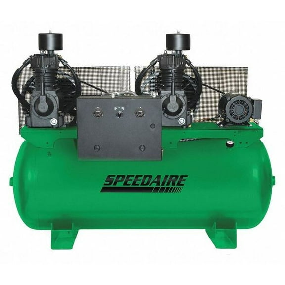 Speedaire Electric Air Compressor, 7.5 hp, 2 Stage 35WC63