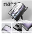 thumbnail image 5 of Dexnor for iPad Air 13 Inch Case 2025/2024 (M3/M2) with Pencil Holder, [Built-in Screen Protector & Multi-Angle Kickstand] Heavy Duty Shockproof Full Body Protective Cover for iPad Air 13, Black, 5 of 8