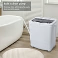 thumbnail image 3 of BAYUELSWU Portable Washing Machine14.3Lbs Twin Tub Washing Machine Low Noise for Home, Apartment, Dorms, 3 of 9