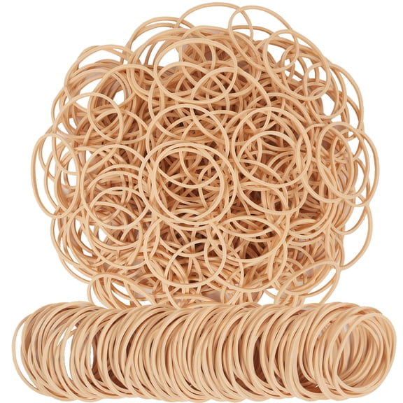 Rubber Bands Beige Size16 Elastic Rubber Band #16  600Pcs,for Office Supplies File Folders Litter Box