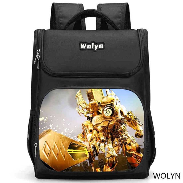 Toilet Monitor Student Bag, Backpack, 3D Printing, Game Characters, Travel Bag-SinKeeU