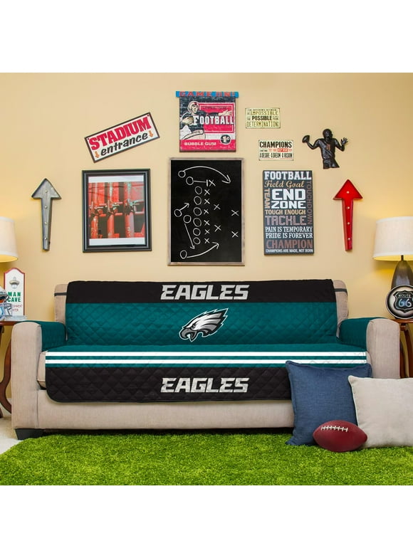 Green Philadelphia Eagles Sofa Protector