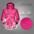 thumbnail image 2 of Lixada Veste Imperméable Coupe-Vent Vêtements de Sport Randonnée Cyclisme Veste à Capuche Détachable pour Femmes, 2 of 8
