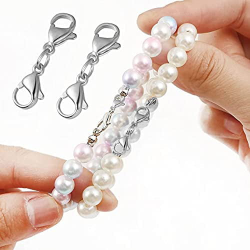 Stunning Oblong Links Chain Bracelet Key Ring Lobster Claw Clasp Detac –  Rosemarie Collections