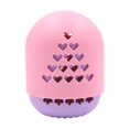 thumbnail image 1 of 5xPowder Puff Container Cosmetic Blender Estuche De Almacenamiento Maquillaje Caja De Almacenamiento De Huevos, 1 of 8