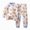ZB2-Light Blue, variant on REgarm Baby Girl & Toddler Cotton Outfits, Size 3 6 12 Months 2T 3T 4T 5T, Cartoon Top and Pant 2Pcs Infant Fall Winter Clothing Set