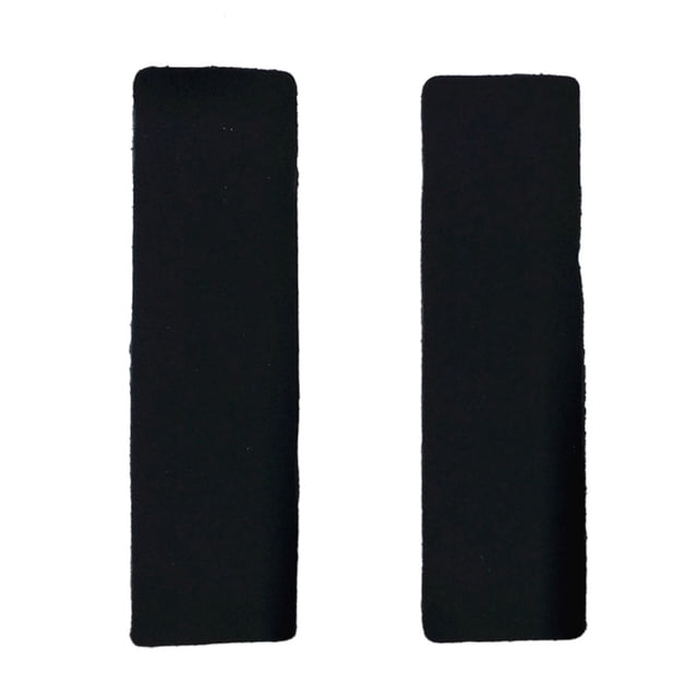 EeaseMX 2 alfombrillas de guqin prácticas, tapones antideslizantes, accesorios útiles para instrumentos (negros)