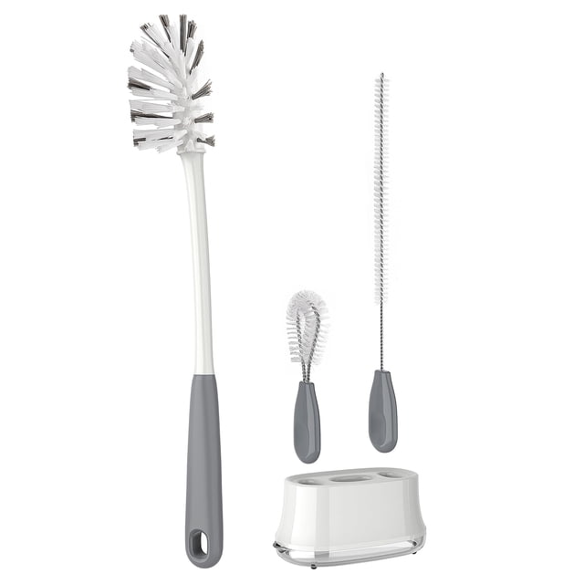 Set de limpieza MR.SIGA, cepillo para botellas de agua con soporte de almacenamiento