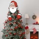 thumbnail image 5 of Christmas Fence Door Peek Hollow Board Plug-in Christmas Tree Garden Expression Decoration Sticker, 5 of 9