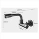 thumbnail image 3 of 3X 360 Grados Giratorio Negro Montado En la Pared Solo Mezclador de Agua Fría Latón Macizo de Cocina Grifo Fregona Piscina Grifos de Agua, 3 of 8