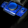 thumbnail image 2 of 10x Aluminum Alloy Car Console Multimedia Button Cover Trim For Mazda 3 CX30, 2 of 6