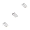 thumbnail image 4 of Sidaley Conector de Cable de Internet sin blindaje CAT5 para escuela doméstica, conectores de red transparentes de repuesto, piezas de Type1 NO1, 4 of 6