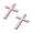 2, variant on Rustproof Crosses Car Sticker Metal Decal Easy Peeling and Application Suitable for Trunk Tailgate Side