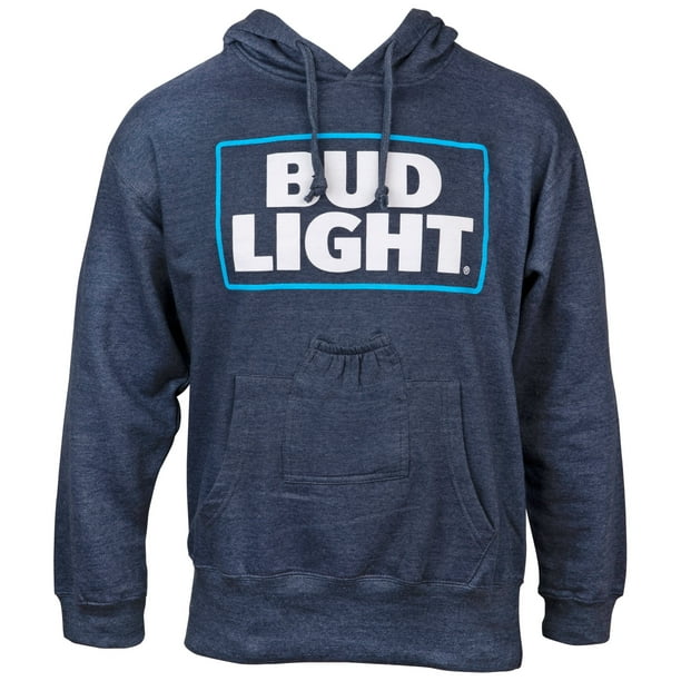 Budweiser hoodie with beer pouch best sale