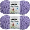 Spinrite Bernat Baby Blanket Yarn - Lilac, 1 Pack of 2 Piece