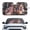 American Flag Bulldog, variant on HUIACONG Sea Turtle & Hibiscus Floral Print Custom-fit Car Windshield Sun Shade, Keeps Interior Cool Reusable Foldable Foldable Sunshade for Sedan Universal Pickups