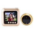 thumbnail image 2 of Timbre con video inteligente para el hogar, visor digital de puerta con pantalla LCD TFT de 2,4 pulgadas, visión nocturna, gran angular de 145°, 720P, 2 of 14