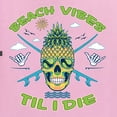 thumbnail image 5 of Wild Bobby Beach Vibes Till Die Men Tee, 5 of 5