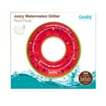 thumbnail image 6 of CocoNut Outdoor Juicy Watermelon Glitter - 42" x 42" Pool Float – Inflatable Pool Ring – Durable Long Lasting Lounge Tube and Water Toy – Fun Decoration for Parties, Events. Ages 8+, 6 of 7