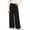 Black, variant on Txenfivo Girls Wide Leg Pants, Casual Pull-On Corduroy Elastic Waist Pants for Girls School and Everyday Wear, Sizes 5-16