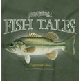 thumbnail image 2 of Gill McFinn Bass Fisherman Fishing Unisex Plus Fleece Graphic Sweatshirt Brisco Brands 2X, 2 of 5