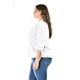 thumbnail image 2 of Blusa con moño en manga Roman Fashion Tallas Extras 2294 Blanco 36, 2 of 6