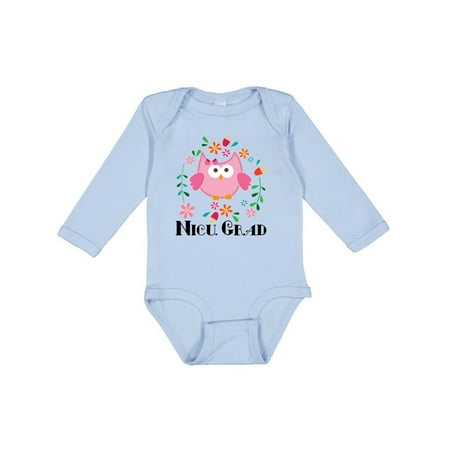 

Inktastic NICU Graduate Baby Girl Gift Baby Girl Long Sleeve Bodysuit